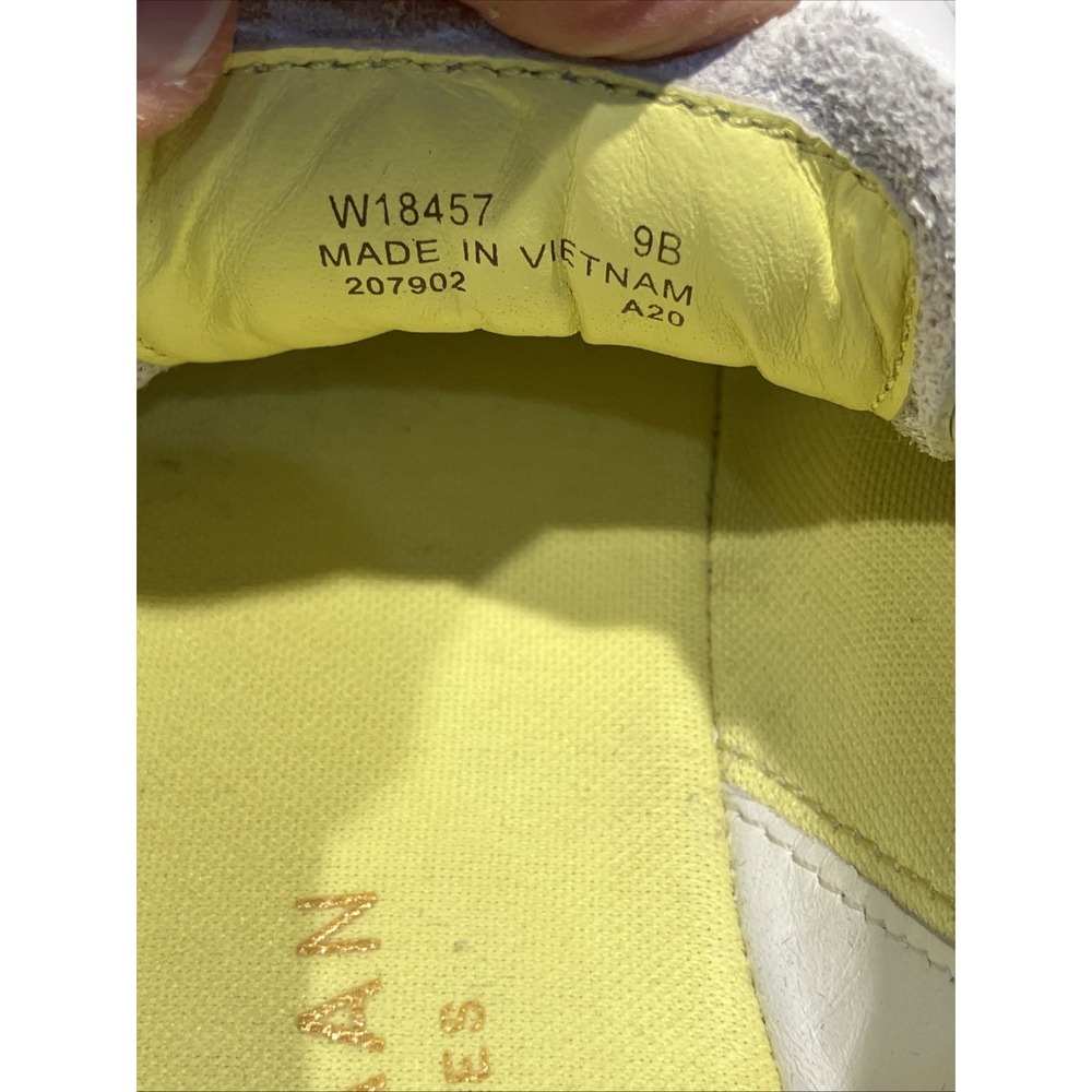 Womens Cole Haan Size 9B Grand Series Sneakers White and Lime Green - Picture 9 of 14